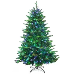 Costway 6ft7ft8ft App-Controlled Pre-lit Christmas Tree Multicolor Lights W/ 15 Modes -Northlight Shop GUEST 73114e6e 1437 4344 9fc5 94ef312e4653