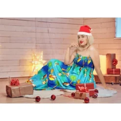 HAPPY BAY Women's A Line Slit Maxi Casual Beach Vacation Dress Tube Top Evening Long Strapless Christmas Holiday Dresses For Women L-XL Christmas Blue 9 HAPPY BAY Women's A Line Slit Maxi Casual Beach Vacation Dress Tube Top Evening Long Strapless Christmas Holiday Dresses For Women L-XL Christmas Blue -Northlight Shop GUEST 7542403c c1f7 4a91 b4b1 078e6867a9bc