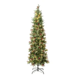 National Tree Company First Traditions Pre-Lit LED Virginia Pine Artificial Christmas Tree Warm White Lights -Northlight Shop GUEST 79a81df6 7d1a 4fdb 8796 9011b9b4a6f0