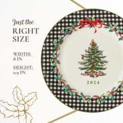 Spode Christmas Tree Annual 2024 Collector Plate - 8" -Northlight Shop GUEST 7a2ab5ba 78c3 4036 9b9c d6bbfdaa570d