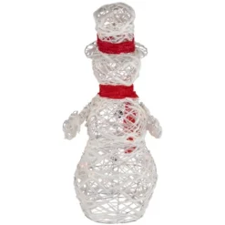 Northlight Lighted Glittered Rattan Snowman Outdoor Christmas Decoration - 28" - Clear Lights 9 Northlight Lighted Glittered Rattan Snowman Outdoor Christmas Decoration - 28" - Clear Lights -Northlight Shop GUEST 7d952eb8 78c6 4431 8098 eafea656e8f7