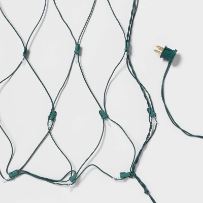 150ct 4'x6' Incandescent Mini Christmas Net Lights With Green Wire - Wondershop™ 3 150ct 4'x6' Incandescent Mini Christmas Net Lights With Green Wire - Wondershop™ - Image 3