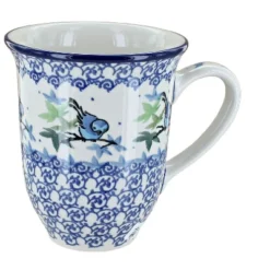 Blue Rose Polish Pottery 826 Ceramika Artystyczna Large Coffee Mug -Northlight Shop GUEST 8514aceb bf6e 4cf4 ae33 8043bdab1996