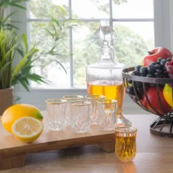 Lorren Home Trends Opera Gold Collection Set Of 6 Crystal Shot Glass With Gold Rim 5 Lorren Home Trends Opera Gold Collection Set Of 6 Crystal Shot Glass With Gold Rim -Northlight Shop GUEST 8864a7df a79c 46af 86fe 5a6714ac617c