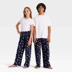 Kids' Santa Print Microfleece Holiday Matching Family Pajama Pants - Wondershop™ Blue 5 Kids' Santa Print Microfleece Holiday Matching Family Pajama Pants - Wondershop™ Blue -Northlight Shop GUEST 8c4bd78e c44c 47f1 90fe 28fc739216f1
