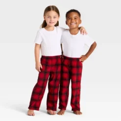 Toddler Plaid Microfleece Holiday Matching Family Pajama Pants - Wondershop™ Red/Black -Northlight Shop GUEST 8cae2e21 9fbe 4068 9053 ee2fe07d0b2b