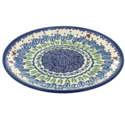 Blue Rose Polish Pottery Vena Dessert Plate -Northlight Shop GUEST 8f7fc779 eac1 45d0 b496 5e49e7c551d5