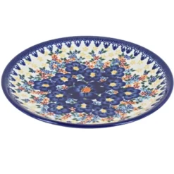 Blue Rose Polish Pottery Vena Dessert Plate -Northlight Shop GUEST 93cb6aea 5770 4543 b2b7 88b4578faab5