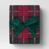 15' Christmas Legacy Luxe Premium Ribbon Dark Green Velvet - Wondershop™