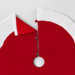 Christmas Plush With Fur Trim Tree Skirt Red And White - Wondershop™ -Northlight Shop GUEST 96dc486a dbdb 4e39 83b7 752aa9822dc8