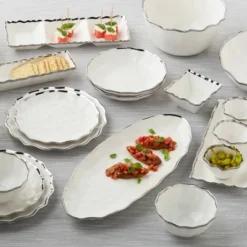 Certified International (Set Of 4) 36oz Soup Bowls Regency Silver -Northlight Shop GUEST 97a52c7c 55ea 4492 aedf 3a299d99f39c