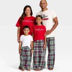 Kids' Plaid Microfleece Holiday Matching Family Pajama Pants - Wondershop™ Cream 6 Kids' Plaid Microfleece Holiday Matching Family Pajama Pants - Wondershop™ Cream -Northlight Shop GUEST 98a69882 606c 4d3a 8a3e a9737ccc9a8e