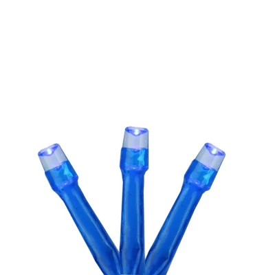 Northlight LED Micro Wide Angle Christmas String Lights - Blue - 6.25' Blue Wire - 20ct 1 Northlight LED Micro Wide Angle Christmas String Lights - Blue - 6.25' Blue Wire - 20ct