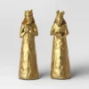 7pc Metallic Christmas Nativity Scene Figurine Set - Wondershop™ Gold