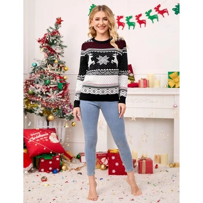 Christmas Couple Sweaters Matching Set, Funny Holiday Pullover Knitwear, Cozy Xmas Couples Outfits For Him And Her 5 Christmas Couple Sweaters Matching Set, Funny Holiday Pullover Knitwear, Cozy Xmas Couples Outfits For Him And Her - Image 5