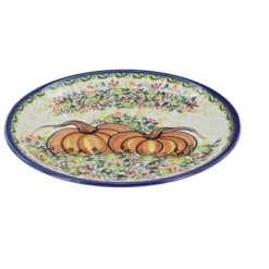 Blue Rose Polish Pottery Vena Dessert Plate -Northlight Shop GUEST a93c0b77 1b17 46a6 a988 993182ac4ae1