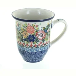 Blue Rose Polish Pottery 826 Ceramika Artystyczna Large Coffee Mug -Northlight Shop GUEST adc48127 5214 49b8 b7aa 2f07cc73c96d
