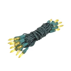 Novelty Lights 20 Light Christmas Craft Mini Light Set, Non-Connectable, Green Wire, 8' Long -Northlight Shop GUEST ae24b4cb 9768 49be a5e6 3286e45397cf