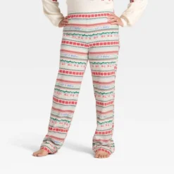 Women's "Let It Snow" Fair Isle Microfleece Holiday Matching Family Pajama Pants - Wondershop™ Cream 8 Women's "Let It Snow" Fair Isle Microfleece Holiday Matching Family Pajama Pants - Wondershop™ Cream -Northlight Shop GUEST ae36d053 1eb3 493f b1a1 3a5d4aa89b28
