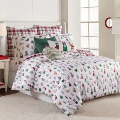 Meowy Christmas Comforter Set - Levtex Home