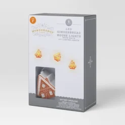 8ct LED Battery Operated Christmas Gingerbread Houses Novelty String Lights Warm White With Clear Wire - Wondershop™ -Northlight Shop GUEST b8f016d4 da4a 4f9f 8c8e 7e6fdc495fc0