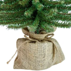 Northlight 1.5 FT Potted Downswept Mini Village Pine Medium Artificial Christmas Tree, Unlit -Northlight Shop GUEST b94e2342 0307 493e b011 430856425892