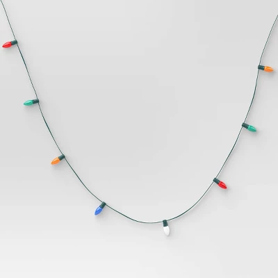 Incandescent Christmas Filament String Lights Multicolor Light Bulb With Green Wire - Wondershop™ 2 Incandescent Christmas Filament String Lights Multicolor Light Bulb With Green Wire - Wondershop™ - Image 2