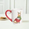 Gallerie II Dog Christmas Mug 16 Oz