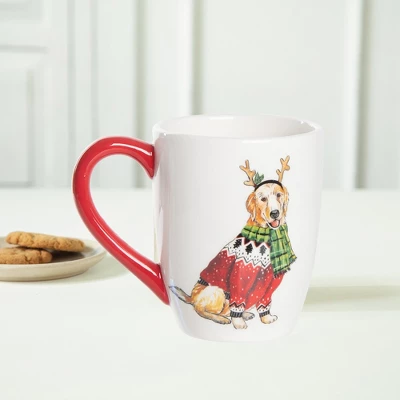 Gallerie II Dog Christmas Mug 16 Oz 1 Gallerie II Dog Christmas Mug 16 Oz