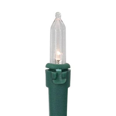 Northlight LED Mini Christmas Lights - Warm White - 15.75’ Green Wire - 50ct 4 Northlight LED Mini Christmas Lights - Warm White - 15.75’ Green Wire - 50ct - Image 4