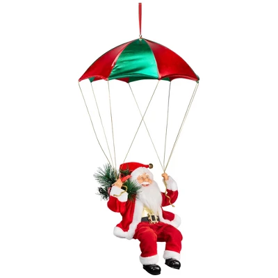 Northlight Santa Claus With Gifts Parachute Christmas Decoration - 32" 2 Northlight Santa Claus With Gifts Parachute Christmas Decoration - 32" - Image 2