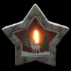 Northlight LED Lighted Star With Reindeer In The Woods Scene Christmas Decoration - 13.25"