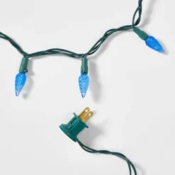 60ct LED C6 Faceted Christmas String Lights With Green Wire - Wondershop™ -Northlight Shop GUEST c80e97fb 60a4 4130 8bab 15b732c0f3b7