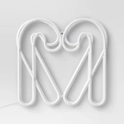 LED Animated Christmas Neon Candy Canes Forming Heart Hangable Sign White/Red - Wondershop™ -Northlight Shop GUEST c8e9f3e1 815a 4097 ad0b d06eaaccf39d