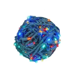 Novelty Lights Coaxial 34 Feet 100 LED Christmas String, Green Wire, Water Resistant, Modular, Connect 21 Sets Per Power Supply (Sold Separately) -Northlight Shop GUEST c8eb2c66 ef07 4741 94cb ac3154fa1b45