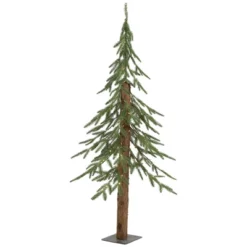 Northlight Pre-Lit Medium Alpine Artificial Christmas Tree - 4' - Clear LED Lights -Northlight Shop GUEST c9430f21 7f4c 4f95 bddf 87298a3fdd1a