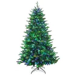 Costway 6ft7ft8ft App-Controlled Pre-lit Christmas Tree Multicolor Lights W/ 15 Modes -Northlight Shop GUEST ca771191 ee3c 4f1c b4f6 dd4e0545e66e