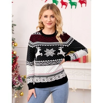 Christmas Couple Sweaters Matching Set, Funny Holiday Pullover Knitwear, Cozy Xmas Couples Outfits For Him And Her 3 Christmas Couple Sweaters Matching Set, Funny Holiday Pullover Knitwear, Cozy Xmas Couples Outfits For Him And Her - Image 3