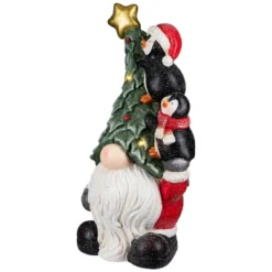 Northlight Lighted Gnome With Penguins Christmas Decoration -17" - Clear LED Lights -Northlight Shop GUEST d155c7c7 dc5c 49dd 9c63 bb668b11b919
