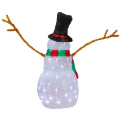 Northlight Lighted Commercial Grade Acrylic Snowman Outdoor Christmas Decoration - 23" -Northlight Shop GUEST d1cd68d7 6a0a 4dc1 8982 42c3a4fb5b91