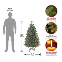 Prelit North Valley Spruce Artificial Christmas Tree Multicolor Lights - National Tree Company 8 Prelit North Valley Spruce Artificial Christmas Tree Multicolor Lights - National Tree Company -Northlight Shop GUEST da615c3c 5d2e 4f7c 94e3 d8398e855d27
