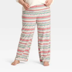 Women's "Let It Snow" Fair Isle Microfleece Holiday Matching Family Pajama Pants - Wondershop™ Cream 9 Women's "Let It Snow" Fair Isle Microfleece Holiday Matching Family Pajama Pants - Wondershop™ Cream -Northlight Shop GUEST dbe3a0d7 aa19 4b15 8ec3 d3d443c59038