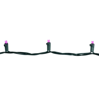 Northlight 50ct LED Wide Angle String Lights Pink - 16.25' Green Wire 5 Northlight 50ct LED Wide Angle String Lights Pink - 16.25' Green Wire - Image 5