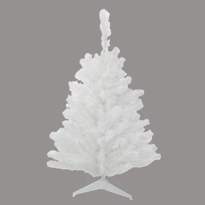 Northlight Medium Snow White Pine Artificial Christmas Tree - 2' - Unlit 1 Northlight Medium Snow White Pine Artificial Christmas Tree - 2' - Unlit