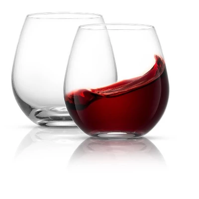 JoyJolt Spirits Stemless Wine Glasses For White Or Red Wine - Set Of 8 -15-Ounces 2 JoyJolt Spirits Stemless Wine Glasses For White Or Red Wine - Set Of 8 -15-Ounces - Image 2