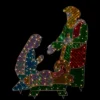 Northlight 3-Piece Lighted Holographic Christmas Nativity Set Outdoor Decoration - Clear Lights