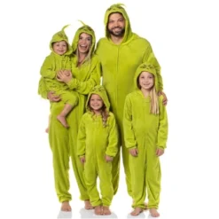 Seven Times Six Dr. Seuss GRINCH Who Stole Christmas Hooded Costume Pajama Union Suit Green -Northlight Shop GUEST ef23d471 12c2 4c96 9aa6 14c8a8957a7b