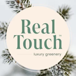 Northlight Real Touch™ Pre-Lit B/O Tamarack Pine Artificial Christmas Tree With Burlap - 2' Warm White LED -Northlight Shop GUEST ef5440f5 1ac8 4837 b5ca d44851080a80