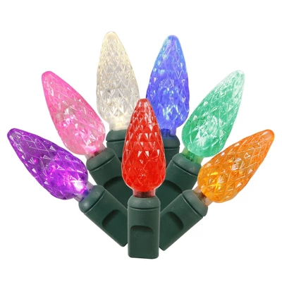 Vickerman C6 LED Single Mold Christmas Light Set 1 Vickerman C6 LED Single Mold Christmas Light Set