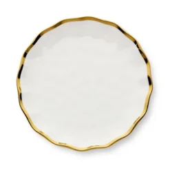 Certified International (Set Of 4) 9" Regency Salad Plates Gold -Northlight Shop GUEST f9d6987e 0e0e 49c9 a0ad 9168f2d38d3e